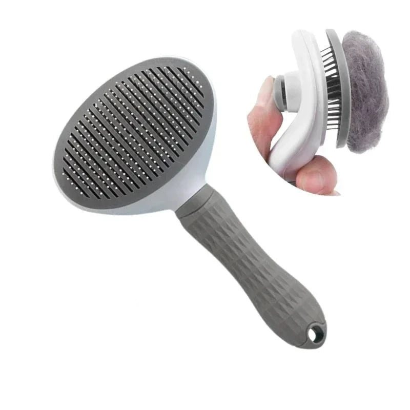 Pet Cat Hair Brush Dog Comb Grooming and Care Cat Brush Stainless Steel Comb for Long Hair Dog Cleaning Pets Cat Dog Accessories