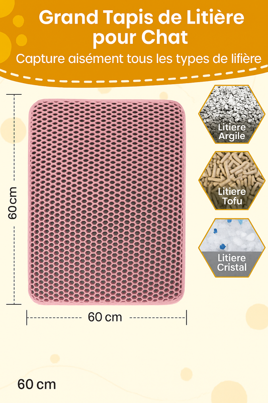 Tapis Litière pour Chat